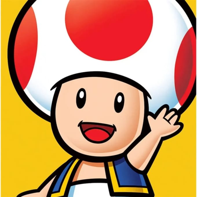 Ingedeeld schilderij voor kind World Trade and Technologies Super Mario