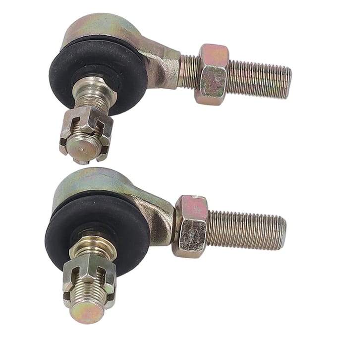 1 Paire M12 Rotule Alliage d'Acier Embout de Biellette de Direction pour VTT Quad 70cc 90cc 110cc 125cc 150cc 200cc 250cc gray