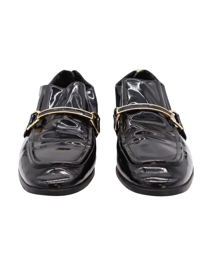 Stella McCartney Morgana Loafers in Zwart Leren Lak