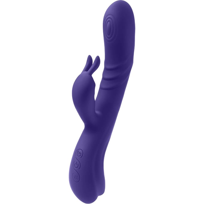 Blush Sexy Harper Midnight Duo vibrator - Blauw - 22.5 cm