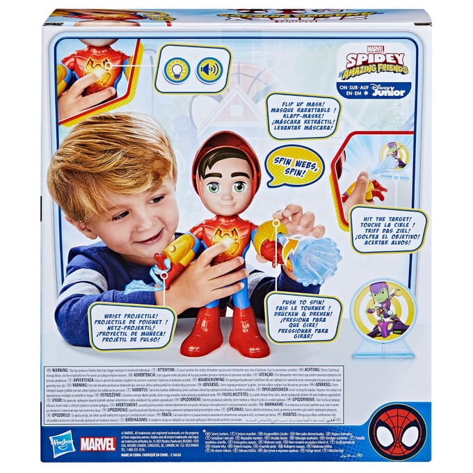 Hasbro Spidey & Friends Electronic Suit Up Spidey Actiefiguren en superhelden