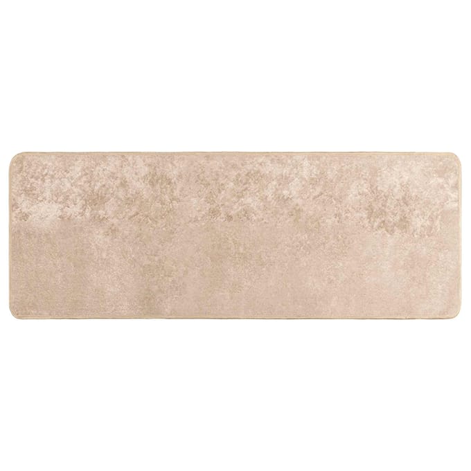 vidaXL - Tapijt - Runner - MARSA - Beige - 100 - x - 250 - cm - Polyester - en - PVC
