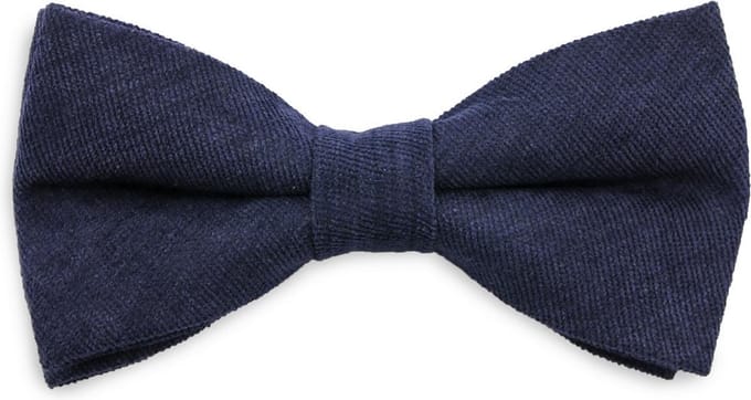 We Love Ties - Strikken - Strik Soft Touch Marineblauw - marineblauw