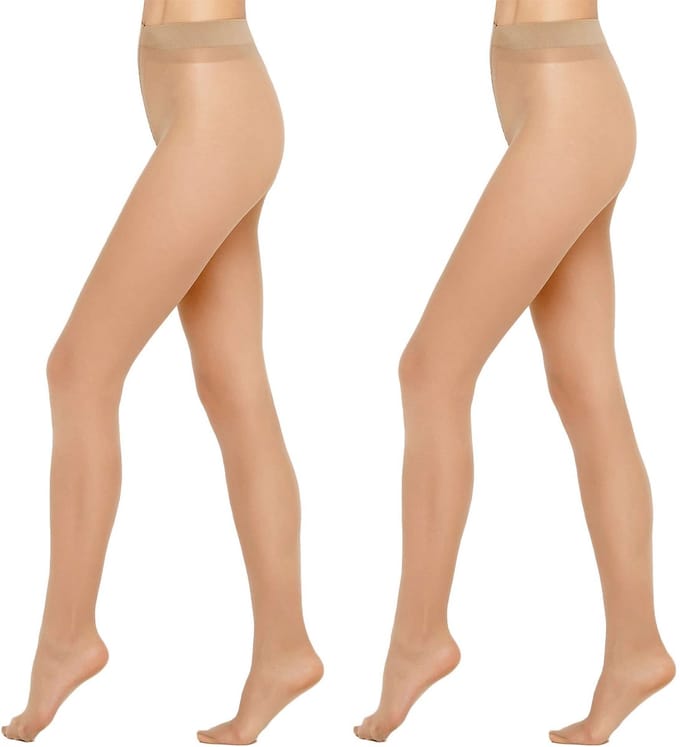 Giulia - Infinity klassieke 40den (Multipack) panty - Naturel - S