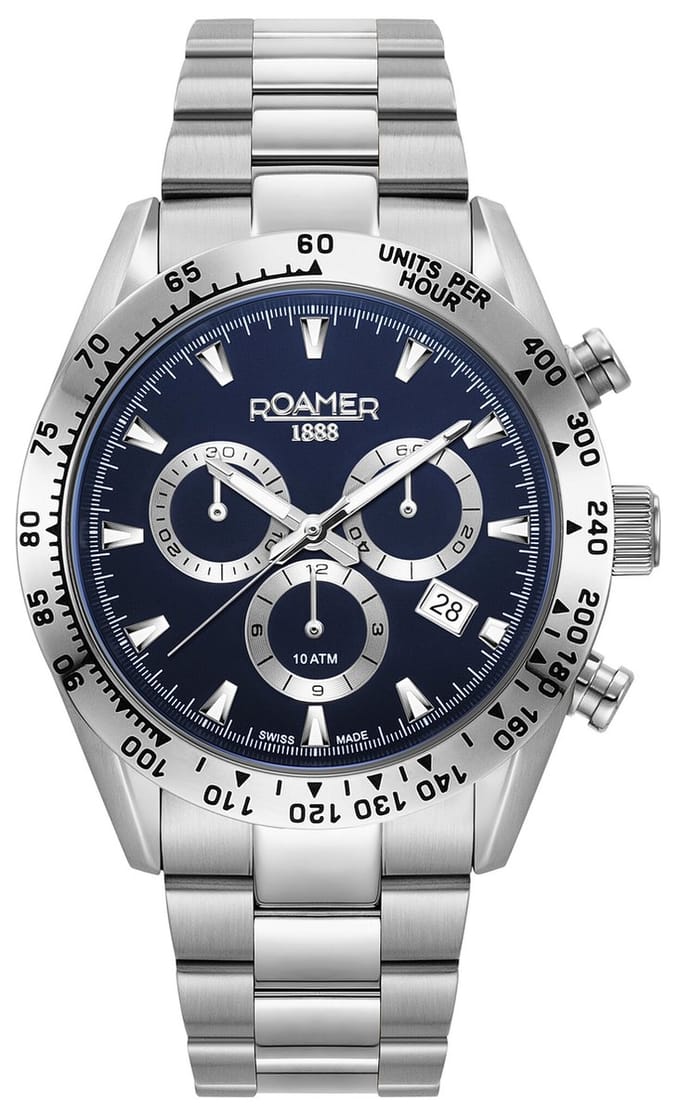 Roamer Monza 100 Chrono 850837-41-45-20 mannen horloge
