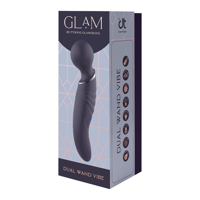 'Glam - Dual Wand Vibe', 21,5 cm