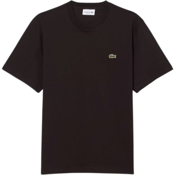 Lacoste 1ht1 Men's Tee-shirt T-shirts Donkerbruin Th7318-61