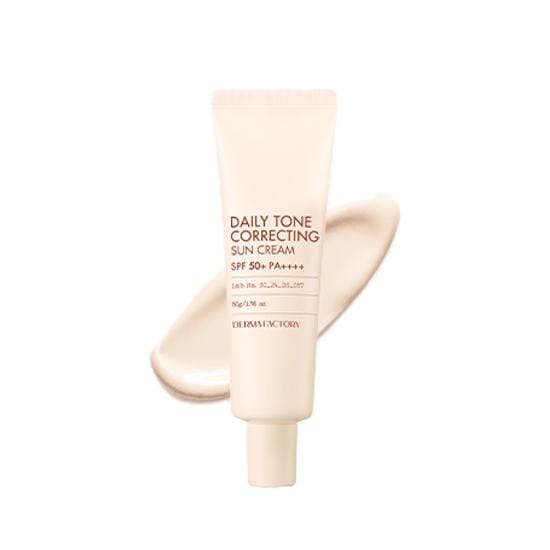 [DERMA FACTORY] Daily Tone Correcting Sun Cream SPF 50+ PA++++ 50g white