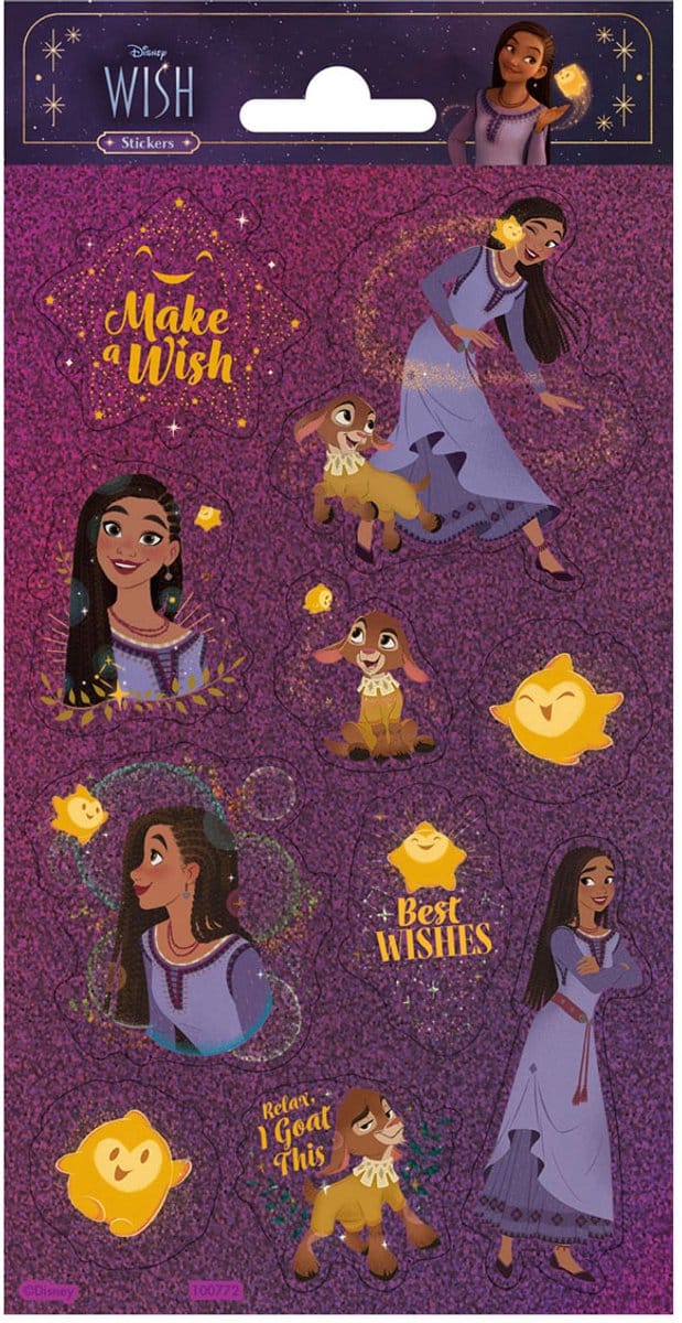 Totum Stickervel Laser Wish