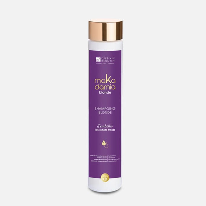 Shampooing cheveux blonds Makadamia Urban Keratin 250ML