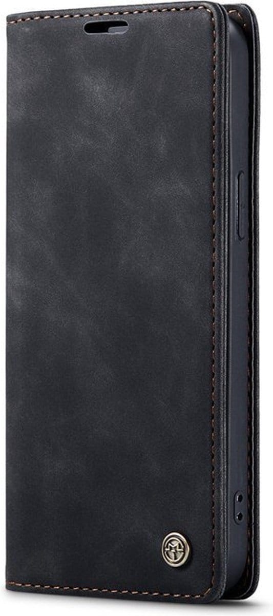 CaseMe book case - Apple iPhone 15 Pro Max - zwart