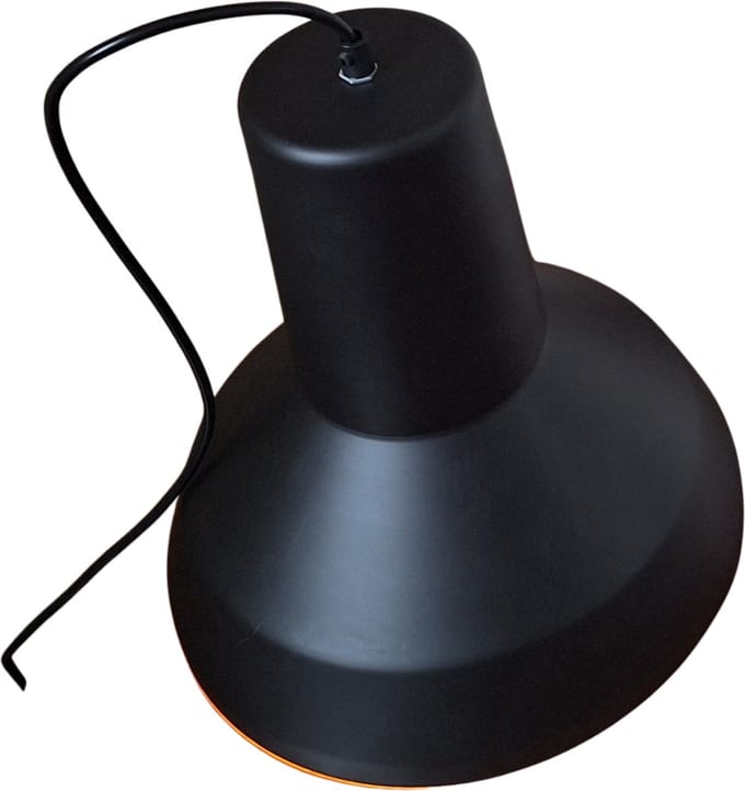 Hanglamp Zwart met gouden binnenkant - Scaldare Panarea