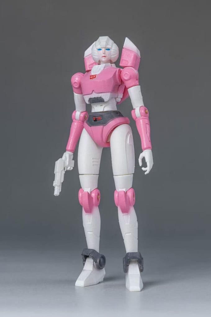 Yolopark Transformers Generation One AMK Mini Series Plastic Model Kit Wave 2 Arcee 11 cm Model Kits
