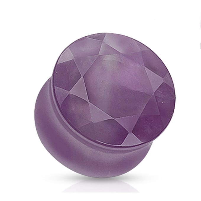6 mm Amethyst steen - LMPiercings