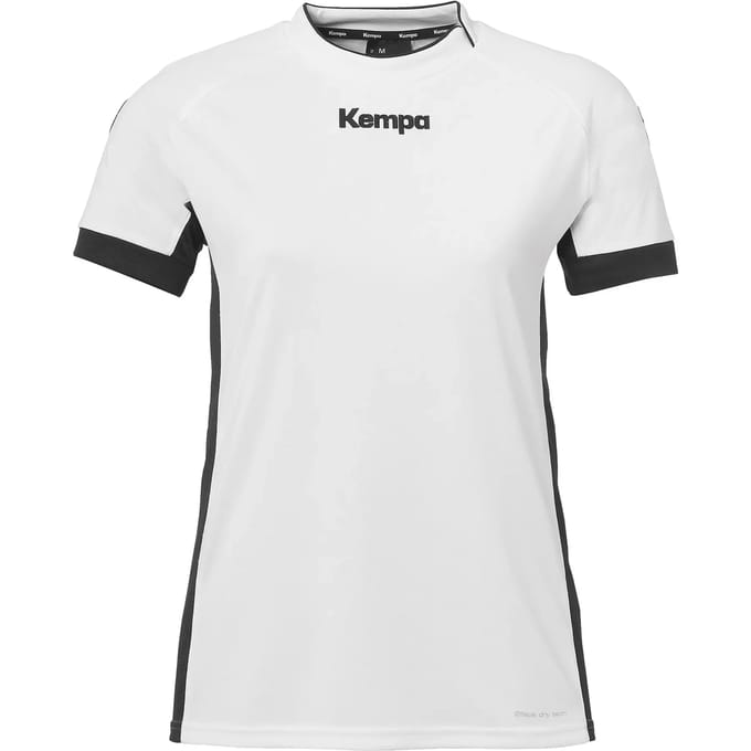 Kempa Prime Shirt Dames - sportshirts - wit - Vrouwen
