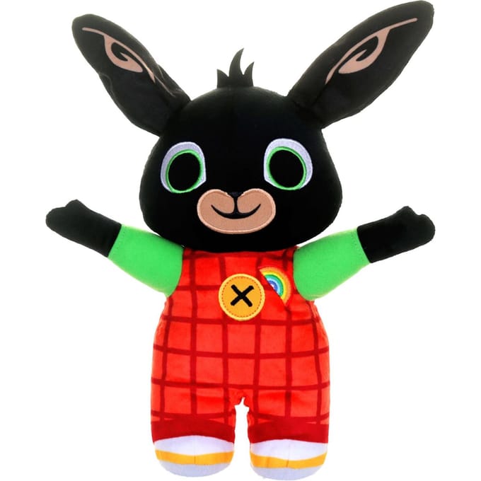 BING - Rainybow Pratende Bing knuffel - met oplichtende button