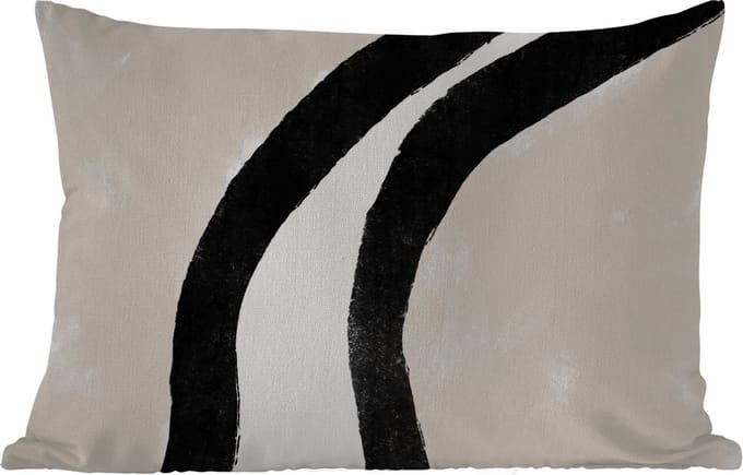 Buitenkussens - Abstract - Lijn - Design - Pastel - 60x40 cm - Weerbestendig