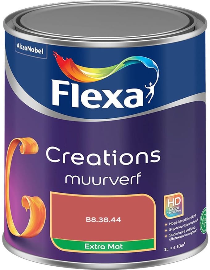 Flexa - Creations Muurverf Extra Mat - B8.38.44 - Mengverf - 1 L