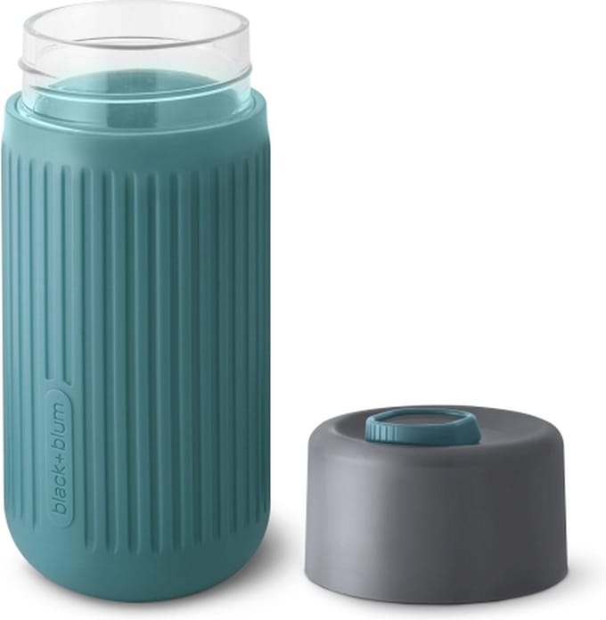 Black+blum Glass Travel Cup 340ml Thermosbeker Groen