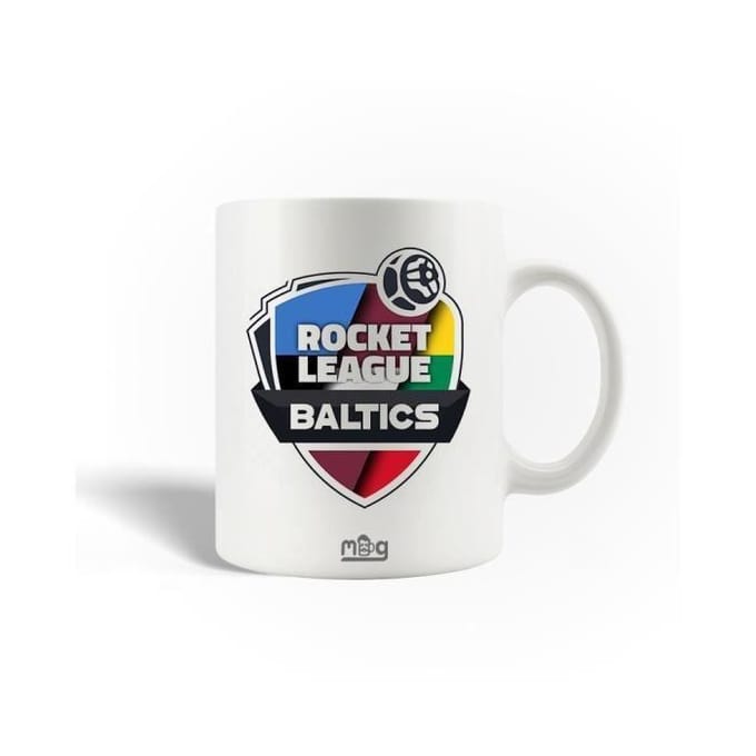 Mug - Rocket League - Céramique - 30cl - Blanc - Compatible lave-vaisselle