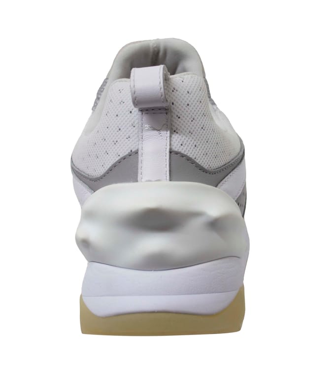 Puma Trimonic Heren Blaze Swift Tech Wit Leer Veterschoenen 357824 02
