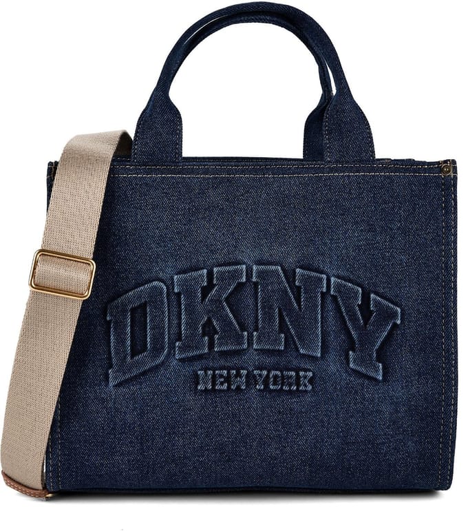 DKNY schoudertas handtas Hadlee Tote DK DNM / Saddle blauw