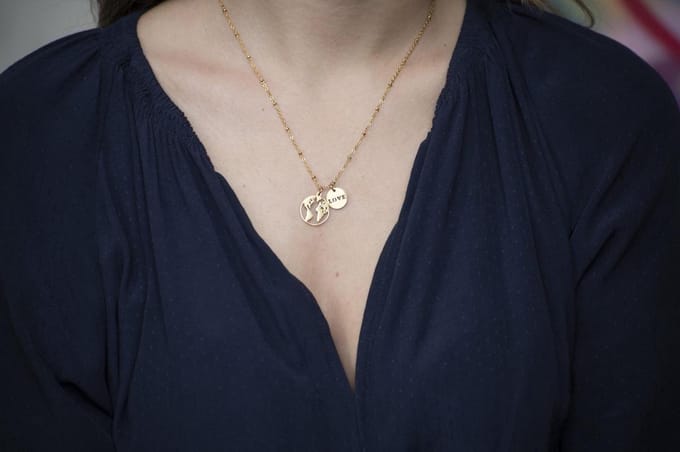FlowJewels Collier LOVE/WORLD Valentijnstip