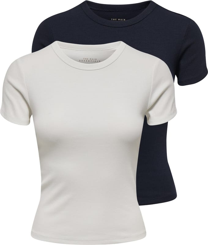 ONLY - ONLEASY S/S TOP CS JRS 2 PACK - Meisjes - Blouses