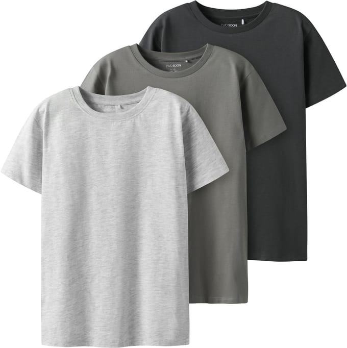 NAME IT - TKMJOX 3P SS TOP NOOS - Jongens - Blouses