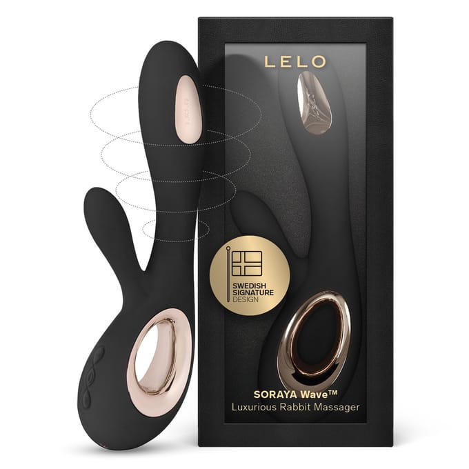 LELO SORAYA Wave – Rabbitstimulator – WaveMotion Technologie – Black