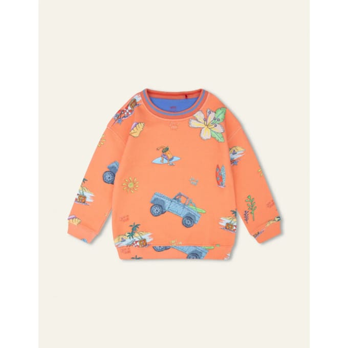 Oilily Harper Sweater- maat152/12yr Oranje Crush