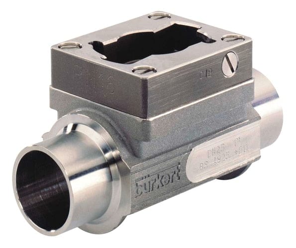 Fitting met paddle wheelsensor, lasuiteinde DN65, RVS - Bürkert S030 - 443374
