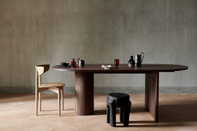 Ferm Living - Pylo Eettafel - bruin