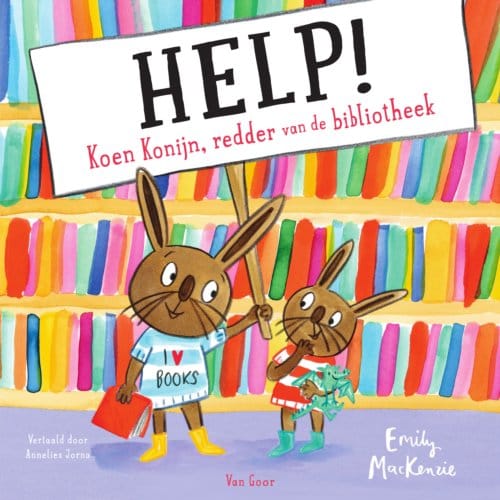 Help! Koen Konijn, Redder Van De Bibliotheek - Koen Konijn - Emily MacKenzie