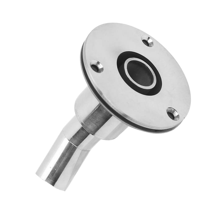 0,9 inch rompuitlaatfittingen warmte-isolatie gebogen buis pijpsokkel hardware voor dieselparkeerverwarmers white