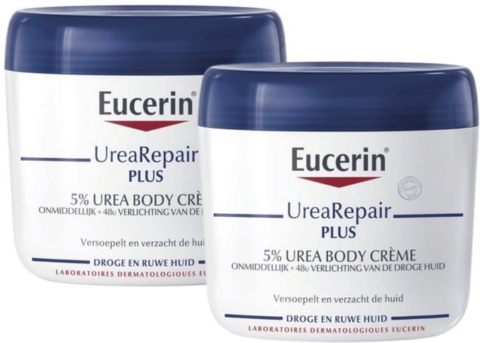Eucerin Urea Repair Plus Bodycrème 5% Urea Pot 2x450ml