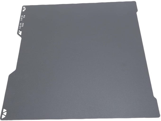 Dailygoods- Bouwplaat Dubbelzijdig - 3D Printer Bedplaat - Compatibel met PLA/PETG - Temperatuurcompatibiliteit tot 75 °C - Elastische Vervorming - Robuuste Epoxideharscoating - 3D-printer Bed