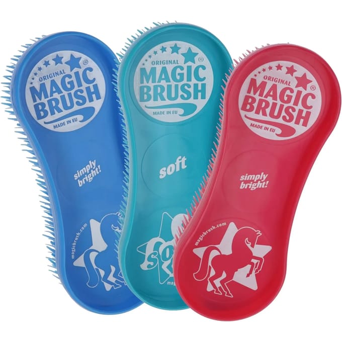 Harry's Horse Magic Brush set Jelly-fish | Paardenborstel