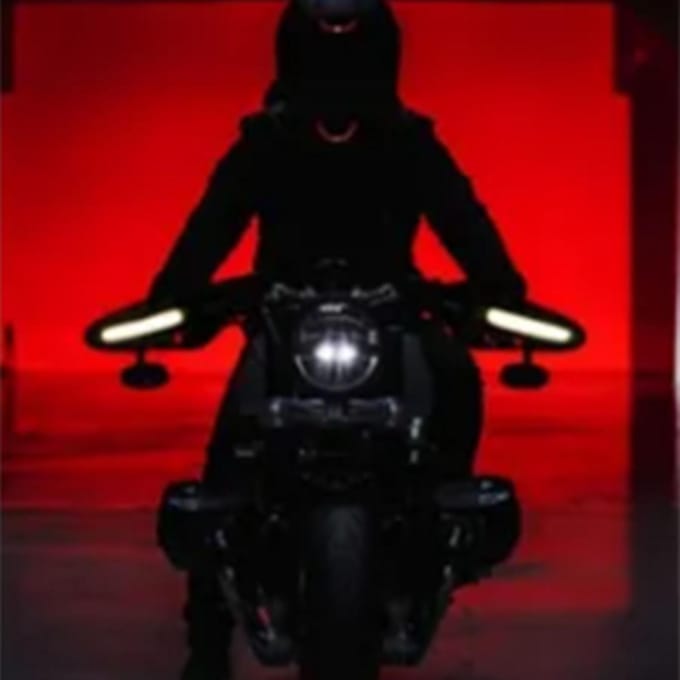 LED Motorfiets Handvatbeschermers Winddichte Handbeschermers voor 1,5cm Diameter Stuur black