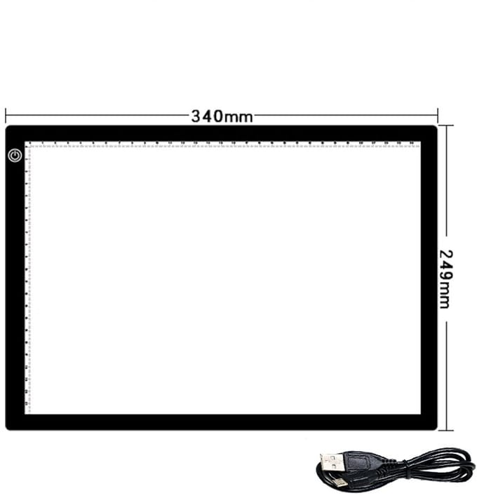 Tracing Light Pad, A4 Tracing LED-kopieerbord lichtbak