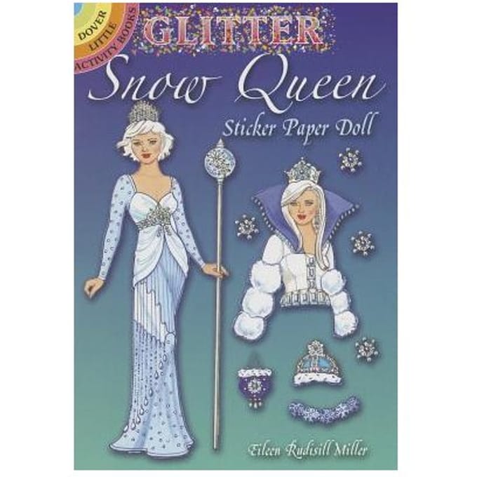 Glitter Snow Queen Sticker Paper Doll - Miller, Eileen