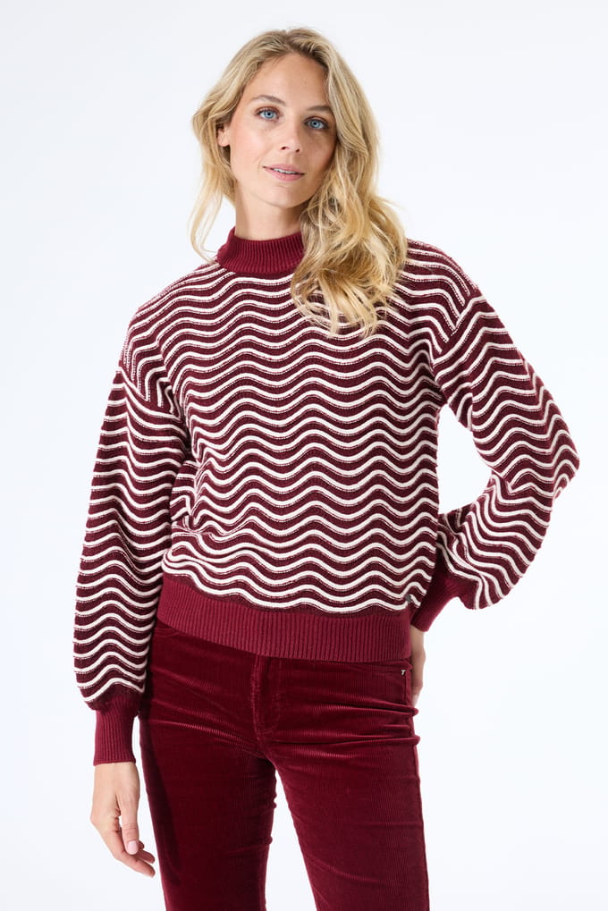Tripper Dames Trui Rood - Maat XS