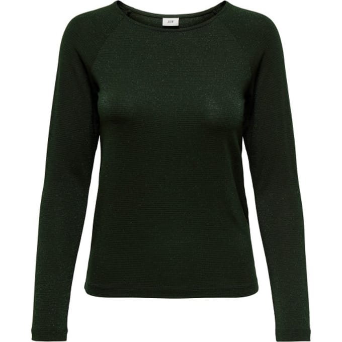 JDY - JDYKAISER L/S GLITTER O-NECK TOP JRS DIA - Dames - Blouses