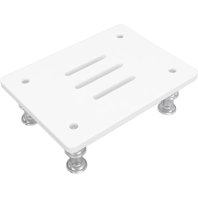 Aanpasbare Hoogte Aquarium Waterpomp Rek Anti-Vibratie Waterpomp Verhoger voor Aquarium Dompelpomp white