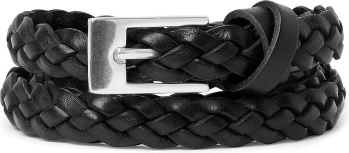 SADDLER Leren Riem Nibe Belt W80 Black Zwart
