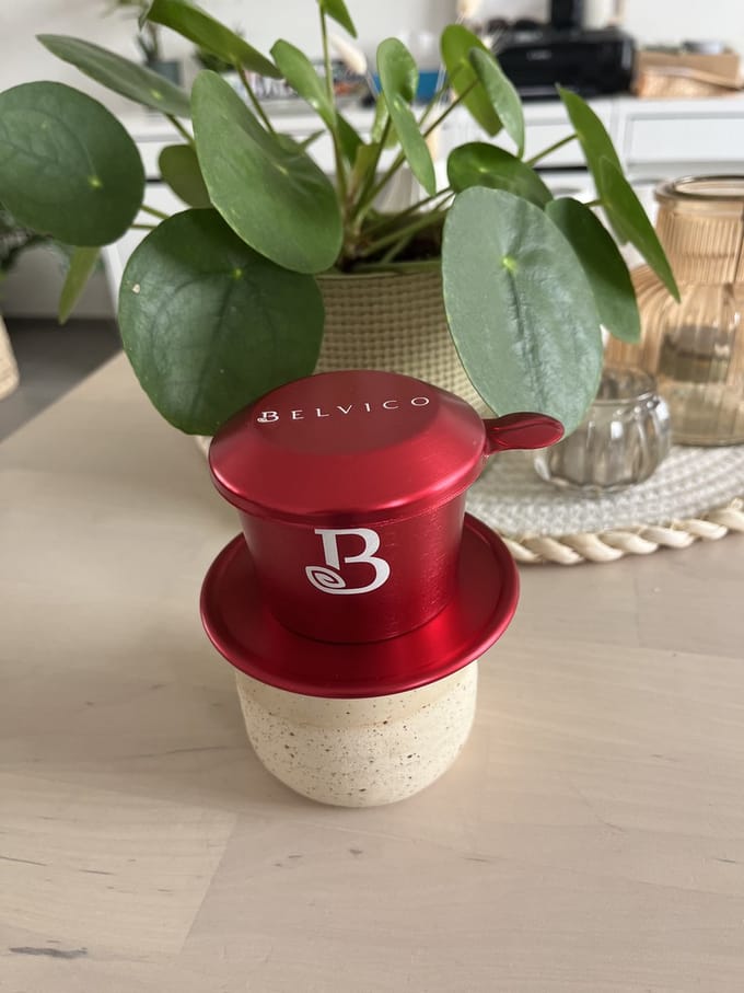 Vietnamese Phin filter - Rood