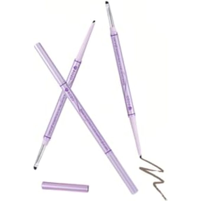 ROZO - Blade Brush 2 In 1 Eyeliner Glue Pen - 5 Colors E229# Fig - 0.06g