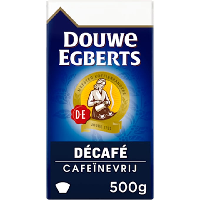 Douwe Egberts quickfilter cafeïnevrije koffie - 500 g