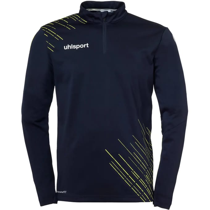 Uhlsport Score 26 Ziptop Kinderen - Marine / Fluogeel | Maat: 152