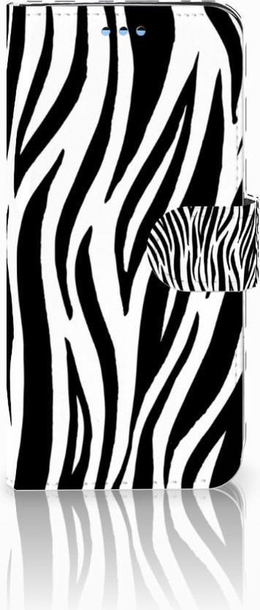 Samsung Galaxy S9 Telefoonhoesje met Pasjes Zebra